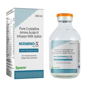 Pure Crystalline Amino Acids IV Infusion with Xylitol | Nixmino X Injection