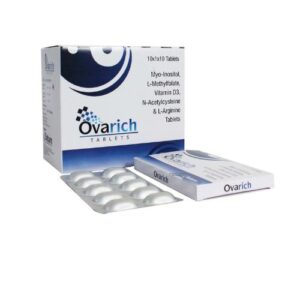 Myo-Inositol L-Methylfolate Vitamin D3 N-Acetylcysteine and L-Arginine Tablets | Ovarich