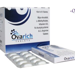 Myo-Inositol L-Methylfolate Vitamin D3 N-Acetylcysteine and L-Arginine Tablets | Ovarich