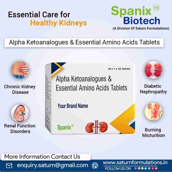 Alpha Ketoanalogues Essential Amino Acids Tablets | Roxketo