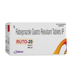 Rabeprazole Sodium 20 Mg | Ruto-20 Tablet