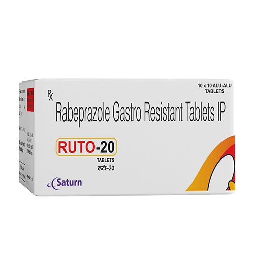 Rabeprazole Sodium 20 Mg | Ruto-20 Tablet