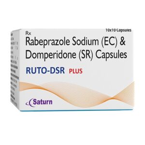 Rabeprazole Sodium Domperidone Capsules | Ruto DSR Plus