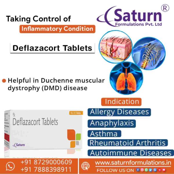 Deflazacort Tablets | Satcort-6