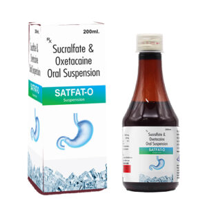 Sucralfate Oxetacaine Syrup | Satfat-O