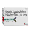 Glimepiride Sitagliptin Metformin Hydrochloride Tablets | Sitamin SM