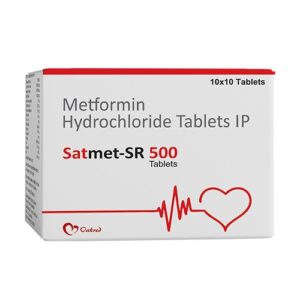 Metformin Hydrochloride Tablets IP 500mg | Satmet-SR 500