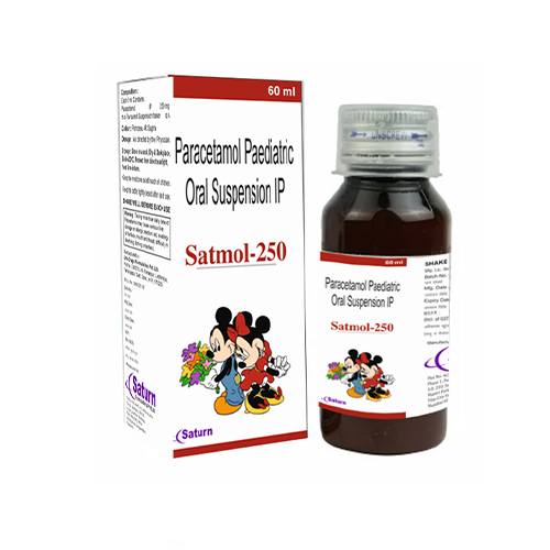 Paracetamol 250mg Suspension | Satmol 250