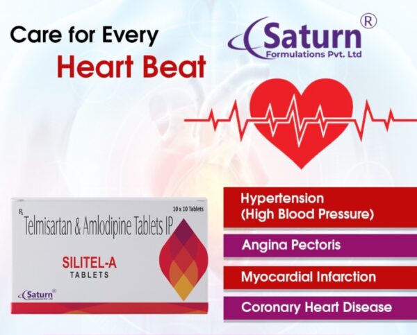 Telmisartan Amlodipine Tablet | Silitel-A