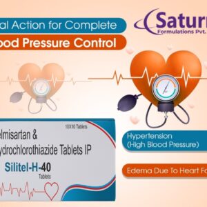 Telmisartan Hydrochlorothiazide Tablets | Silitel H-40