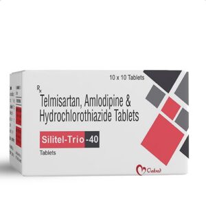 Telmisartan Amlodipine Hydrochlorothiazide Tablets | Silitel-Trio-40