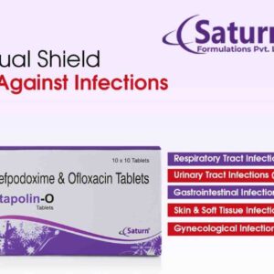Cefpodoxime Ofloxacin Tablets | Stapolin O