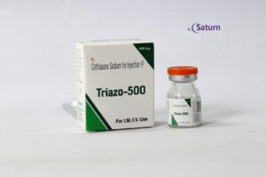 Ceftriaxone 500 mg Injection | Triazo 500