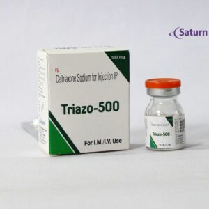 Ceftriaxone 500 mg Injection | Triazo 500