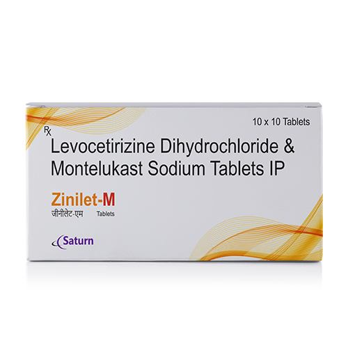 Levocetirizine Dihydrochloride & Montelukast Sodium Tablets | Zinilet-M