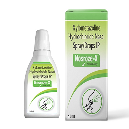 Xylometazoline Hydrochloride Nasal Spray | Nosroze X