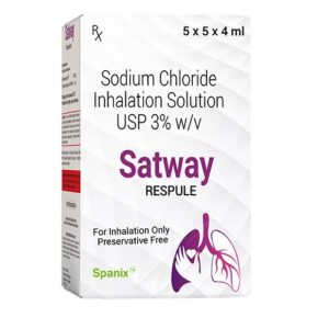 Sodium Chloride Inhalation Solution USP 3% w/v | Satway Respules