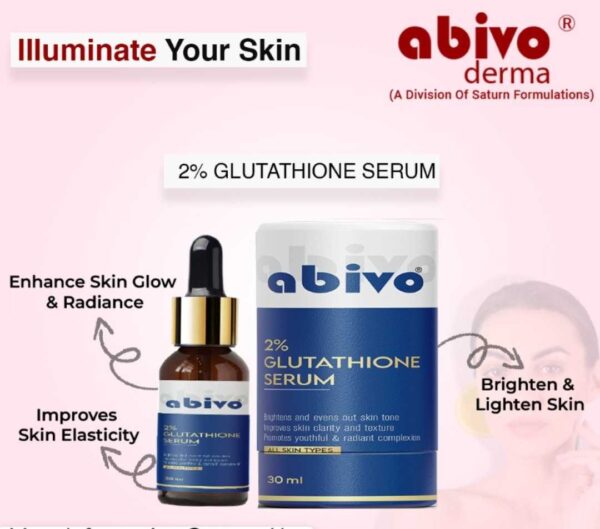 2% Glutathione Serum | Abivo Derma