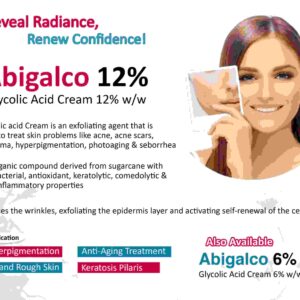 Glycolic Acid Cream 12% w/w | Abigalco 12%