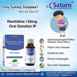 Ranitidine Oral Solution IP | Satidine