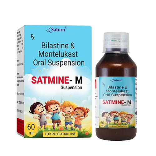 Bilastine Montelukast Oral Suspension | Satmine-M