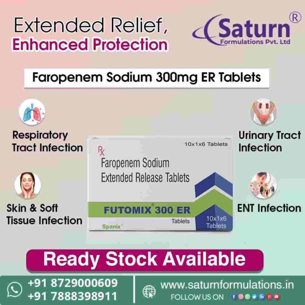 Faropenem Sodium Tablet | Futomix