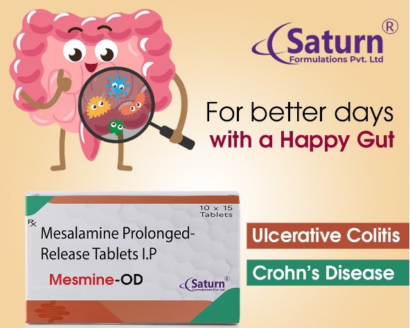 Mesalamine Prolonged Release Tablet | Mesmine-OD