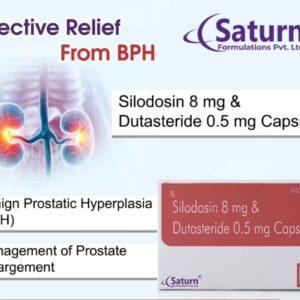 Silodosin 8 mg & Dutasteride 0.5 mg Capsule | Satzid D8