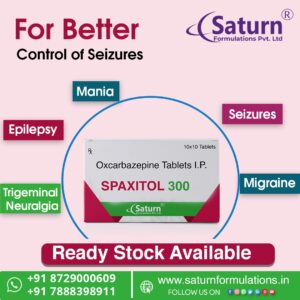 Oxcarbazepine Tablets I.P | Spaxitol 300