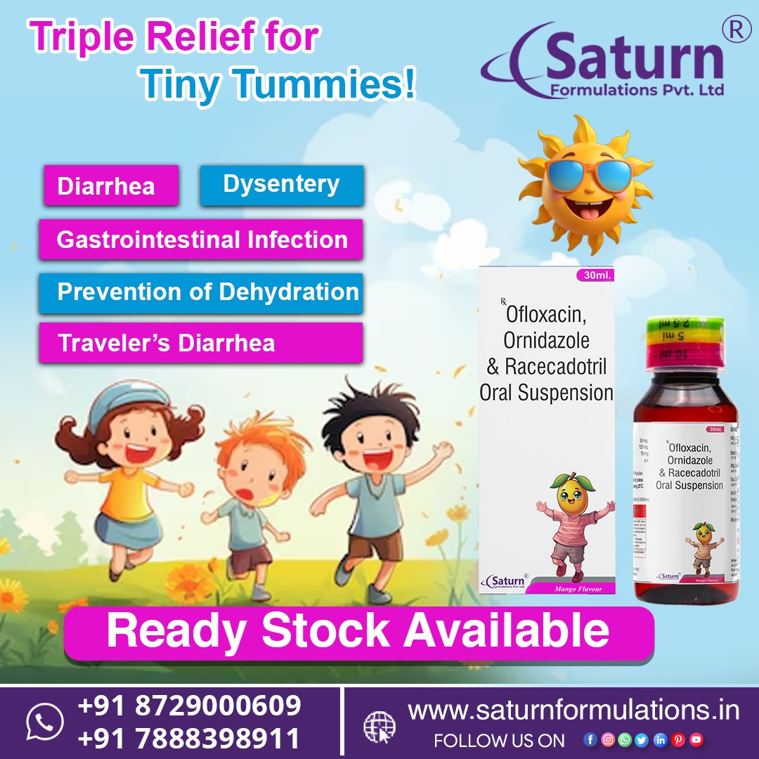 Pediatric Range | Children's Health Products | Saturn formulations
