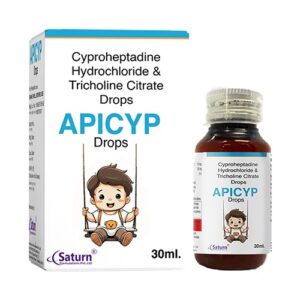 Cyproheptadine Hydrochloride Tricholine Citrate Drops | Apicyp