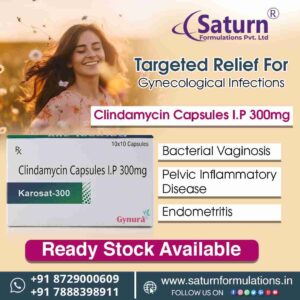 Clindamycin 300 mg Tablet | Karosat 300