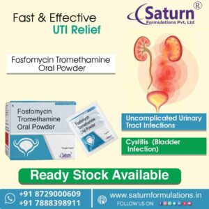 Fosfomycin Tromethamine Powder | Satrol Sachet