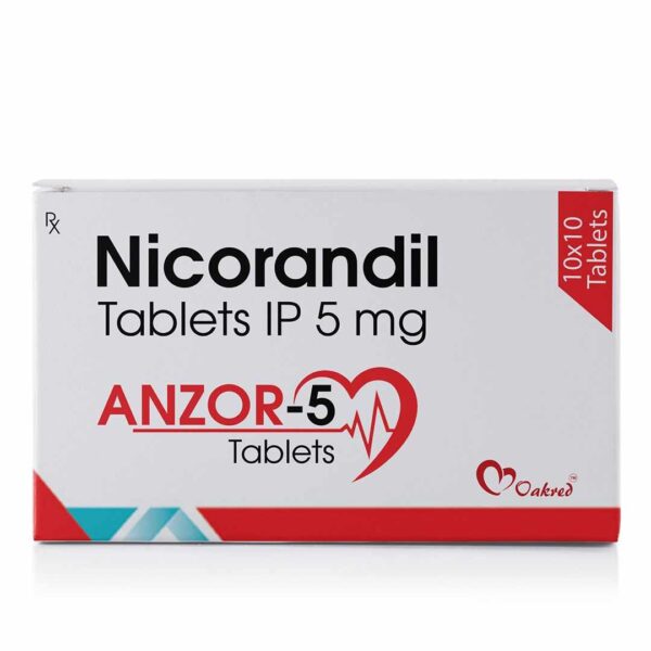 Nicorandil 5 Mg Tablet | Anzor-5