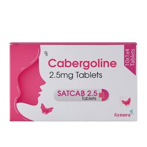 Cabergoline 2.5 Mg Tablet | Satcab 2.5