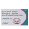 Calcium Vitamin D3 Methylcobalamin L-Methyl Folate Pyridoxal-5-Phosphate Tablets | Caldyvit-HD