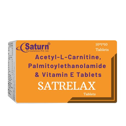 Acetyl-L-Carnitine, Palmitoylethanolamide & Vitamin E Tablets