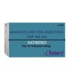 Injection minocycline 100mg