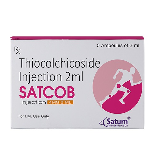 Thiocolchicoside Injection 4mg/2ml | Satcob