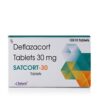Deflazacort Tablets 30 Mg | Satcort-30