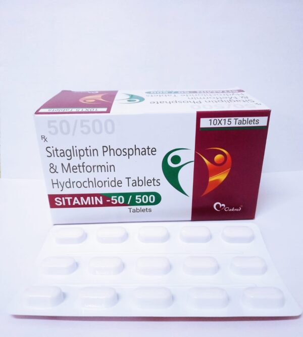Sitagliptin Phosphate & Metformin Hydrochloride Tablets