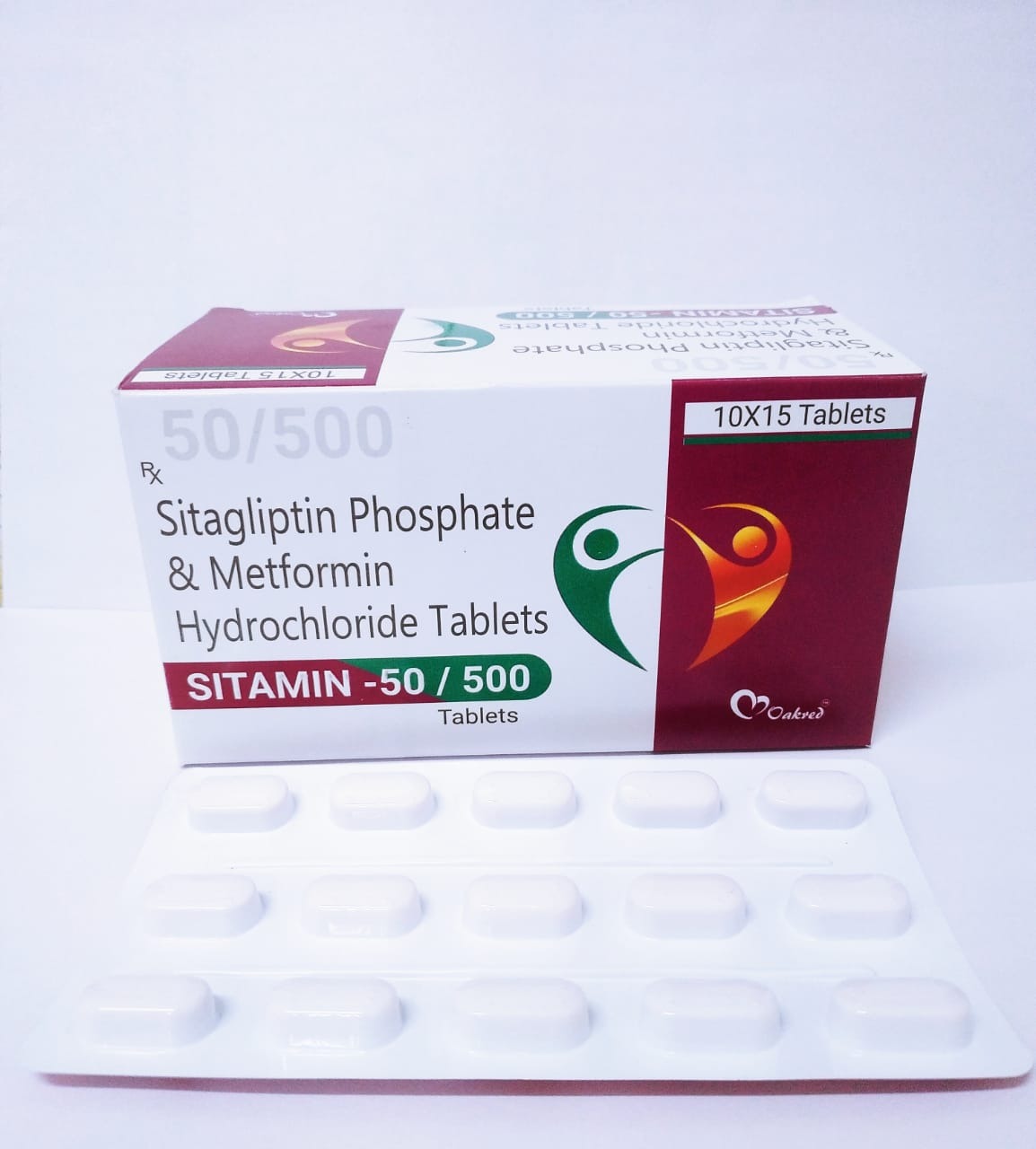 Sitagliptin Phosphate & Metformin Hydrochloride Tablets