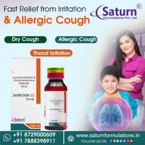Levodropropizine And Chlorpheniramine Maleate Syrup | Satroxin LC