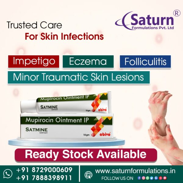 Mupirocin 10 Gm Ointment | Satmine