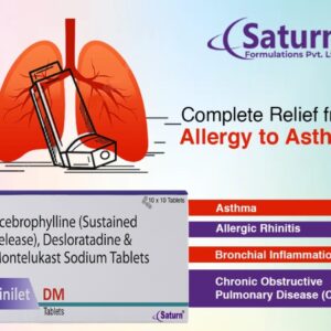 Acebrophylline Desloratadine and Montelukast Sodium Tablets | Zinilet DM