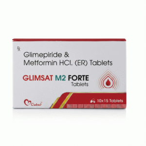 Glimepiride and Metformin HCL Tablets | Glimsat M2 Forte