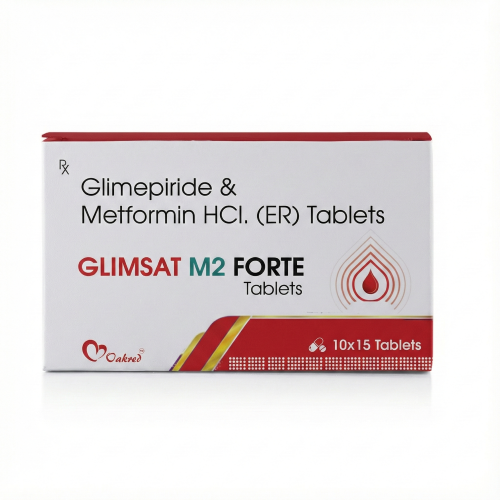 Glimepiride and Metformin HCL Tablets | Glimsat M2 Forte Glimepiride and Metformin HCL Tablets | Glimsat M2 Forte