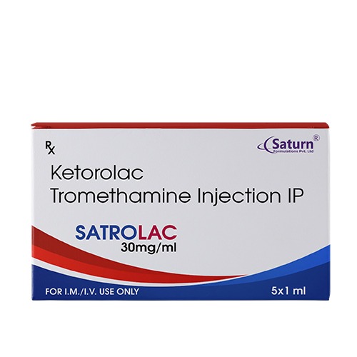 Ketorolac Tromethamine Injection | Satrolac