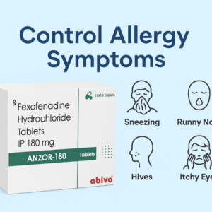 Fexofenadine Hydrochloride Tablets 180 Mg IP | Anzor-180