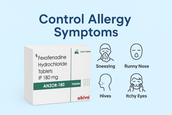 Fexofenadine Hydrochloride Tablets 180 Mg IP | Anzor-180
